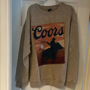 Coora Tan Graphic Men's Sweatshirt
